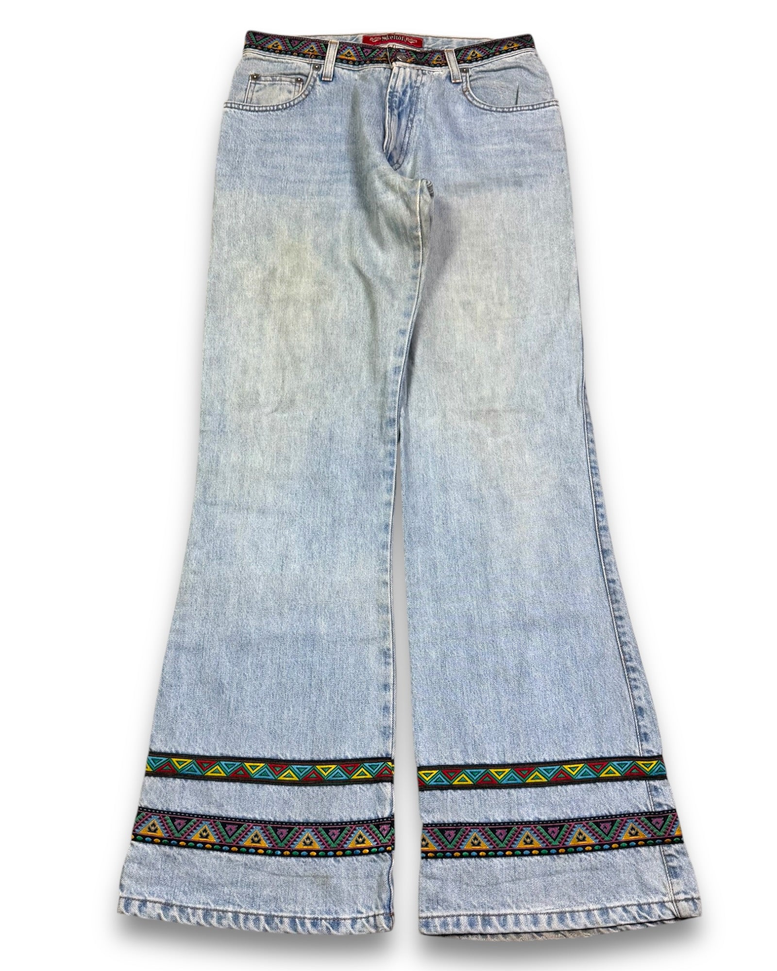 1990's Skelton Flared Jeans Women's * 30x32 (M)