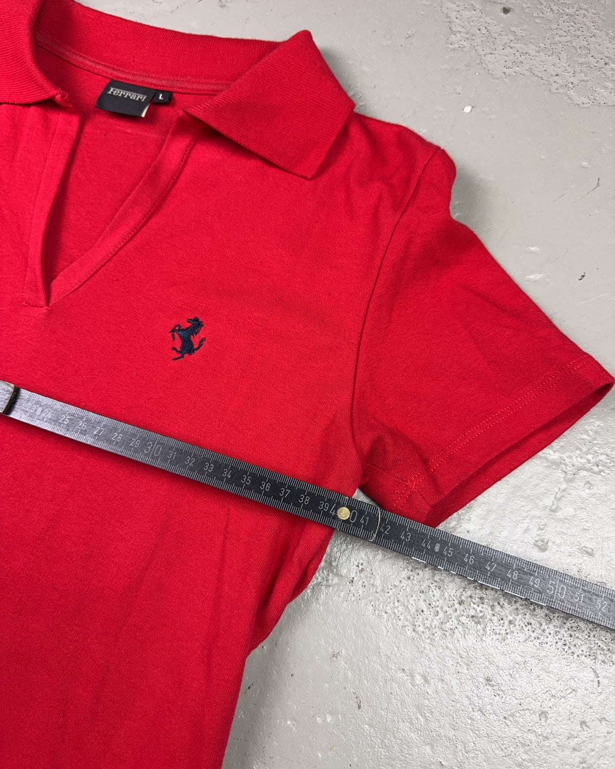 2000's Ferrari Polo Shirt Women's *rare (L)