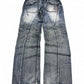 2000's Exr Korean Archive Straight/Baggy Jeans *very rare 30x32 (M)
