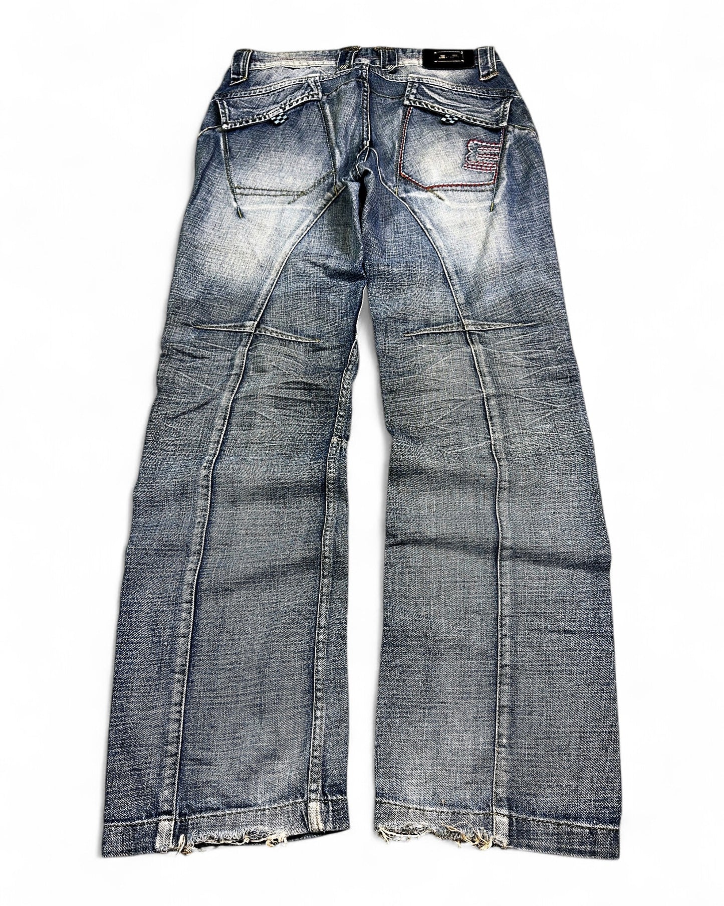 2000's Exr Korean Archive Straight/Baggy Jeans *very rare 30x32 (M)