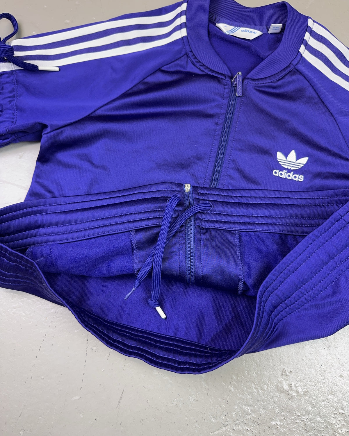 2000's Adidas Zip Hoodie Women's *rare (L)