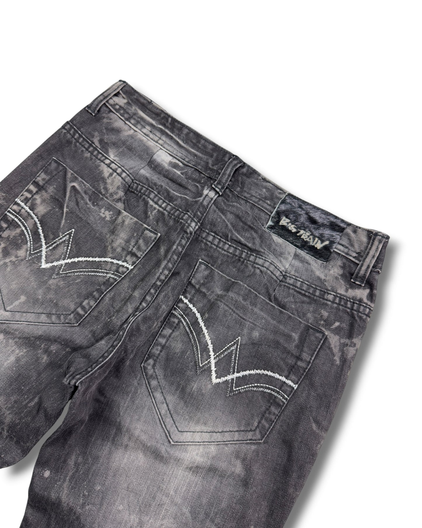 2000's Big Train Japanese Straight Jeans *rare 32x32 (M)