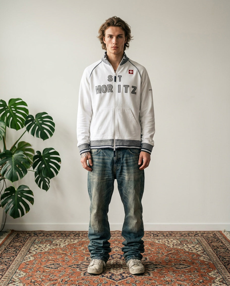 2000's Maui Sports Zip Hoodie * (L)