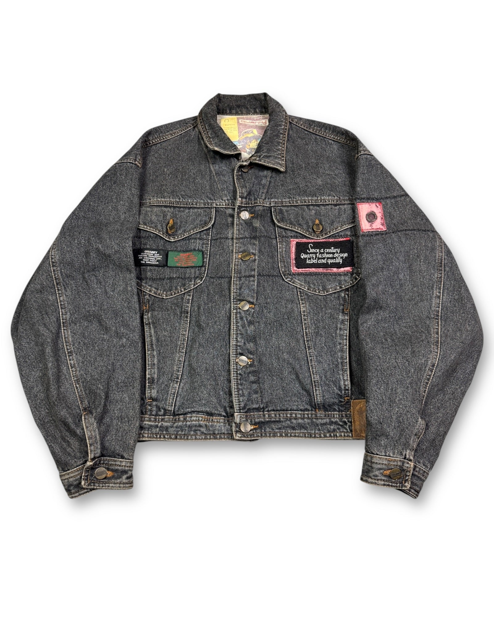 1990's Quarry Denim Jacket *very rare (L)