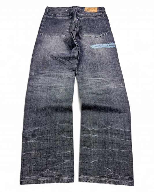 2000's Squad Japanese Straight/Baggy Jeans *rare 32x32 (M)
