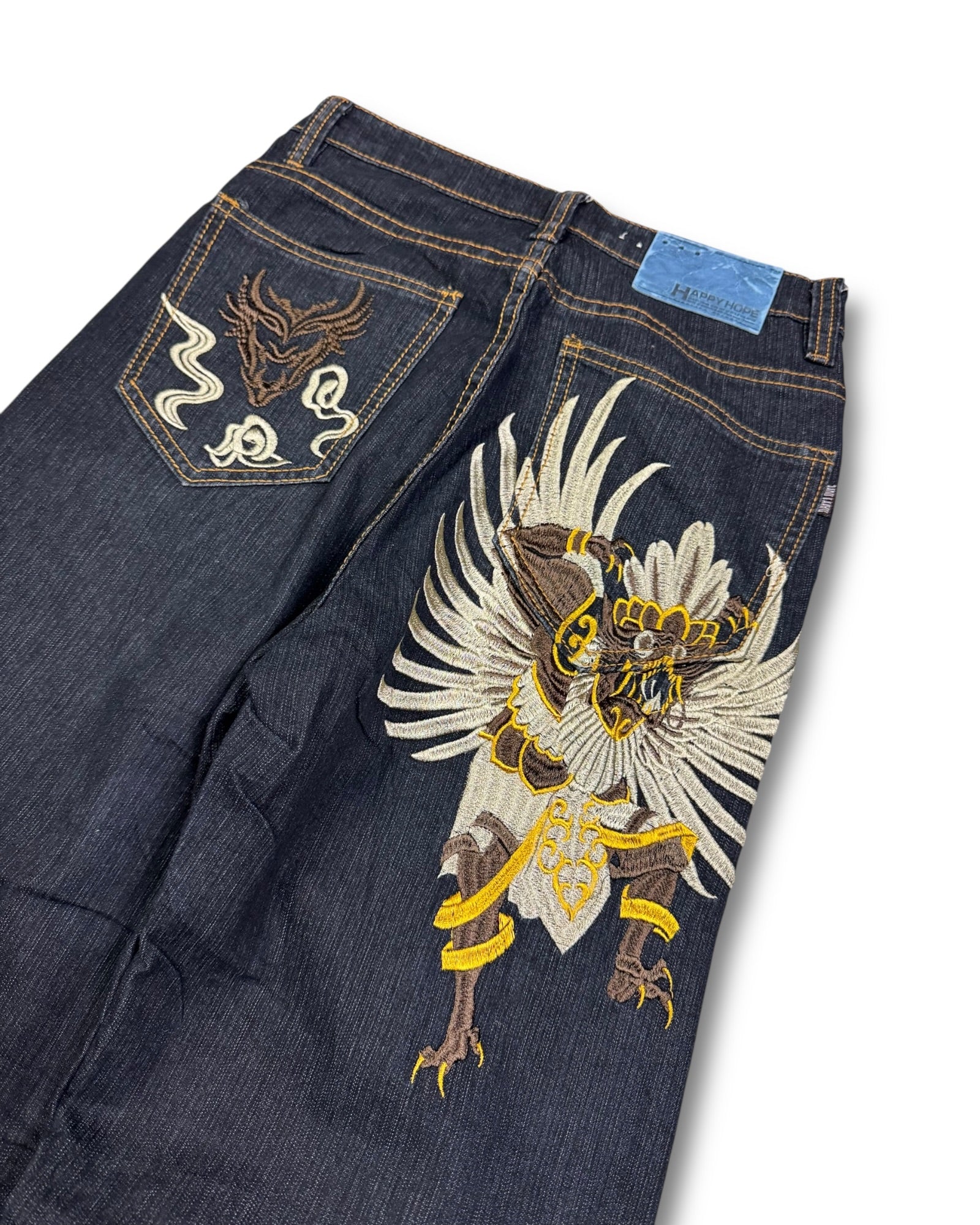 2000's Happy Hope Straight Jeans * 26x30 (XS)