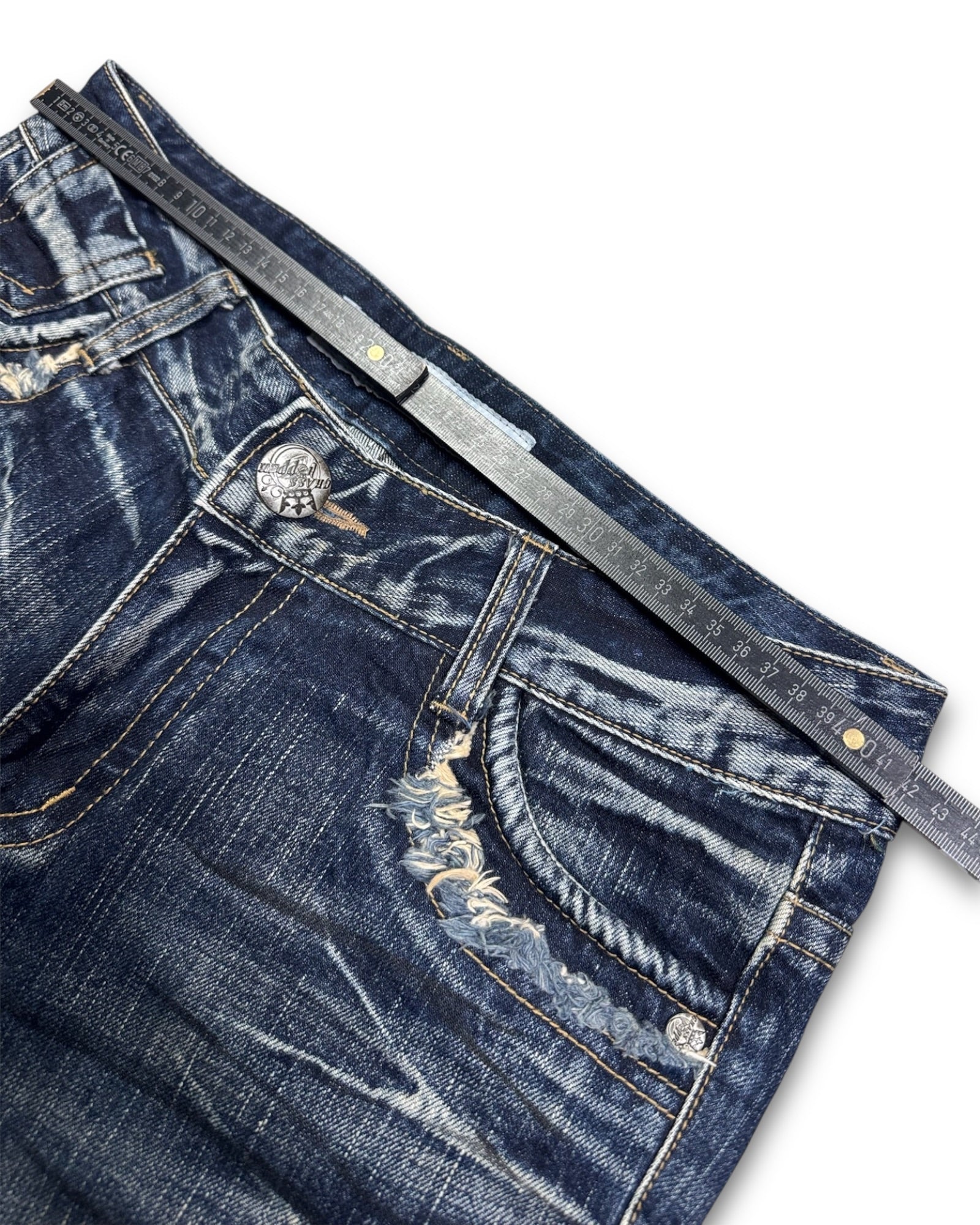 2000's Grasshopper Low Waist/Flared Japanese Archive Jeans Women's *extremely rare 30x30 (M)