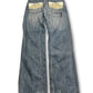 2000's Big Train Straight Japanese Jeans Women's *rare 30x32 (M)