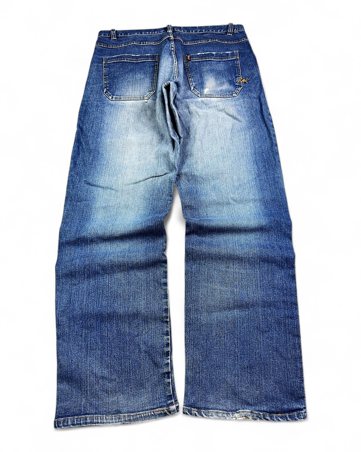 2000's Titus Skate Baggy Jeans *rare 36x34 (XL)