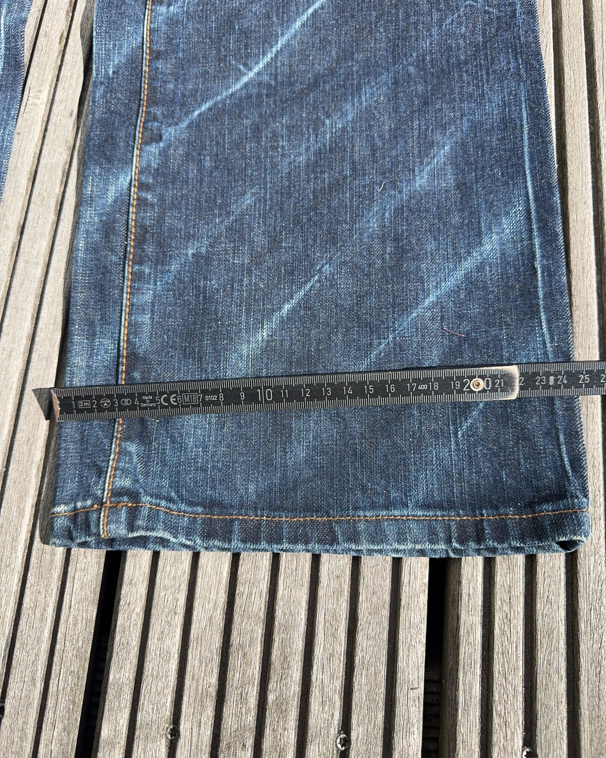 2000's Blue Subject Japanese Archive Baggy Jeans *very rare 34x34 (L)