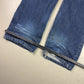 1990's Sabotage German Techno Baggy/Bootcut Jeans *extremely rare 36x34 (XL)