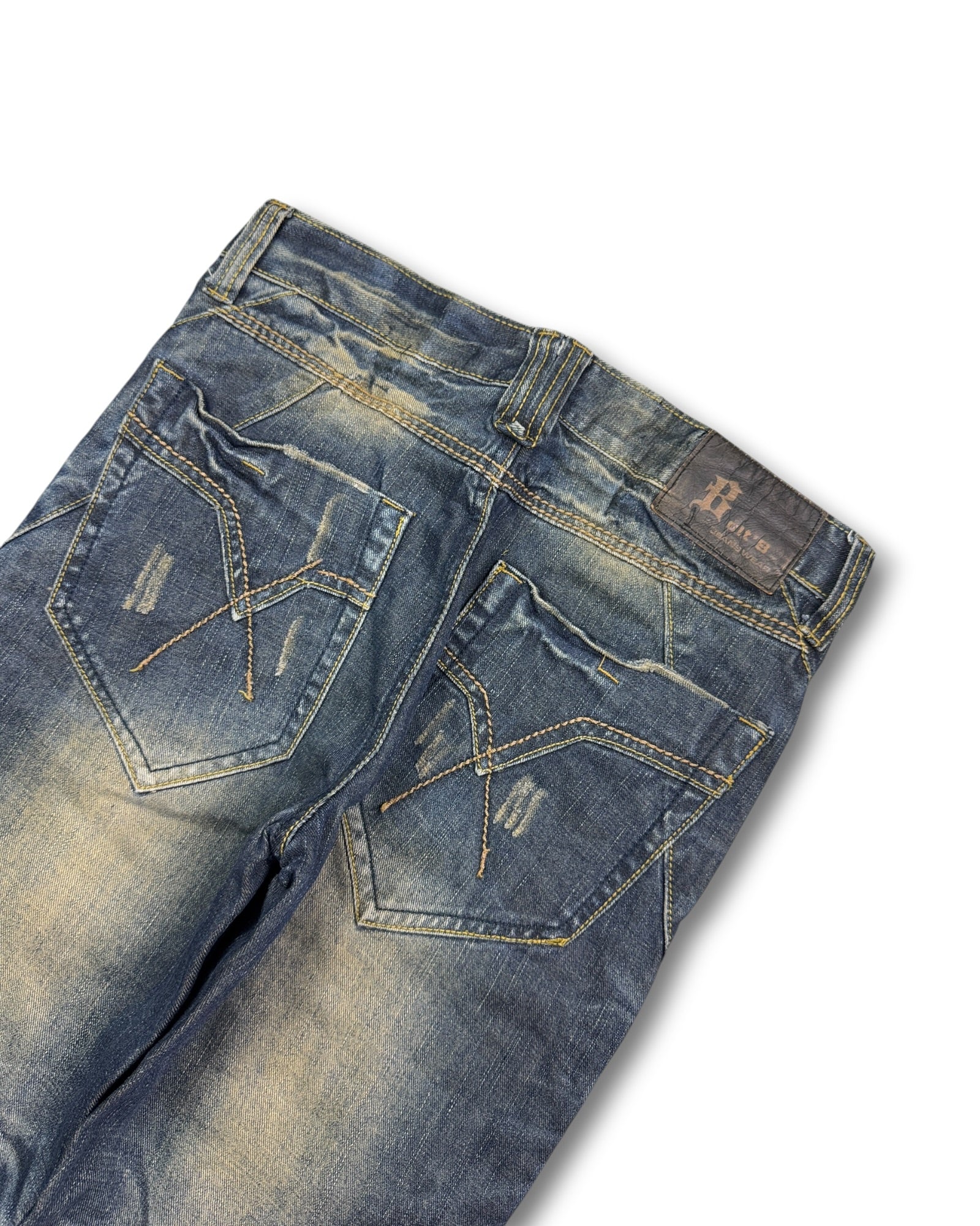 2000's Bolt Bull Japanese Straight Japanese Archive Jeans *very rare 30x32 (M)