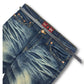 2000's Oniarai Japanese Baggy Jeans *very rare 34x32 (L)