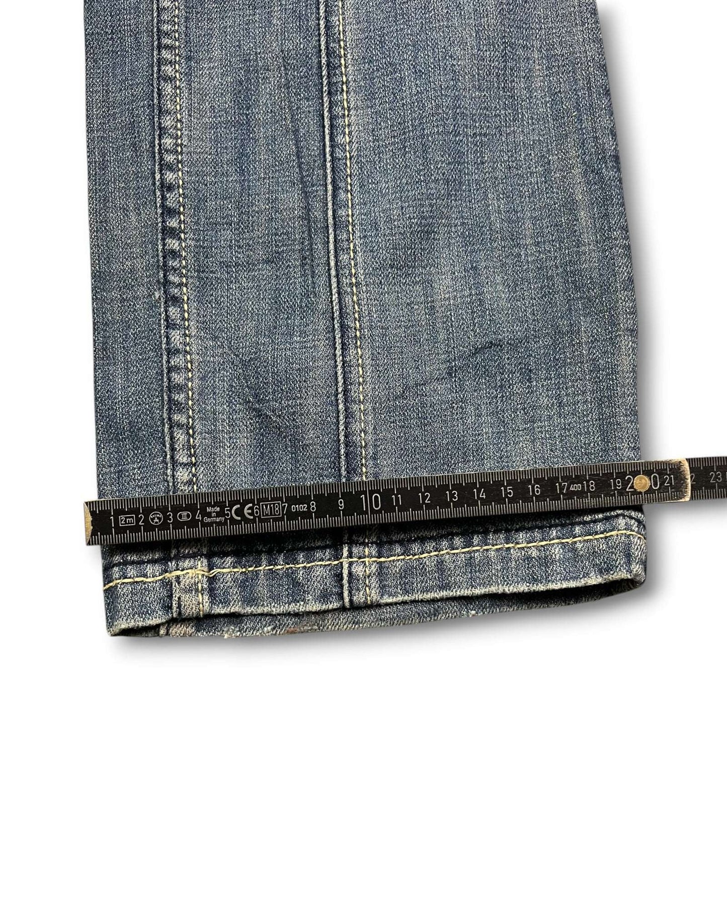 2000's Big Train Straight Japanese Jeans Women's *rare 30x32 (M)