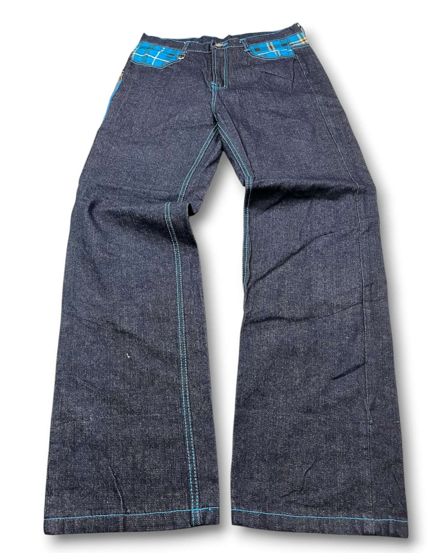2000's Hemp Straight/Baggy Hip Hop Jeans *rare 32x34 (M)