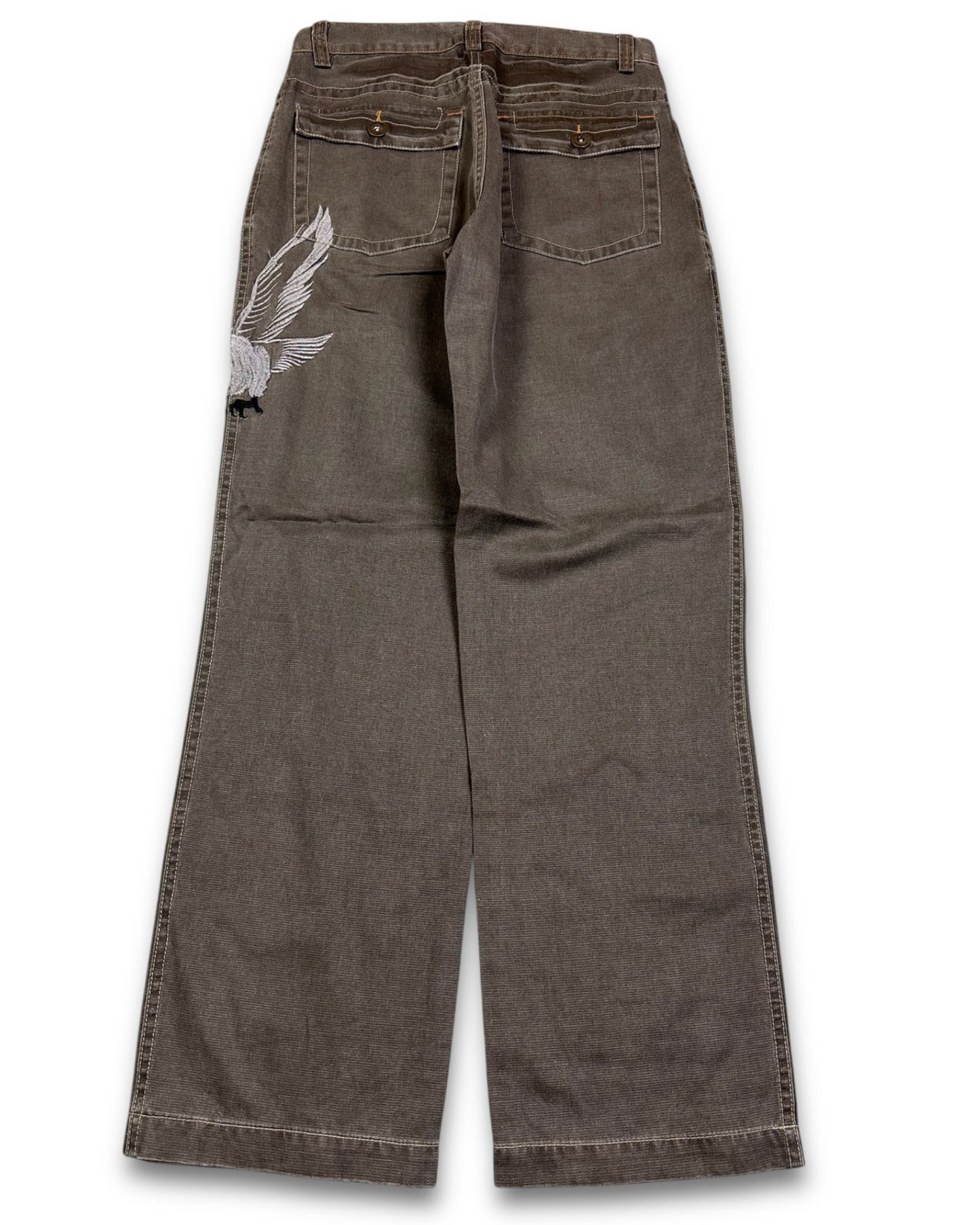 2000's Yu Straight/Baggy Japanese Jeans *rare 28x32 (S)