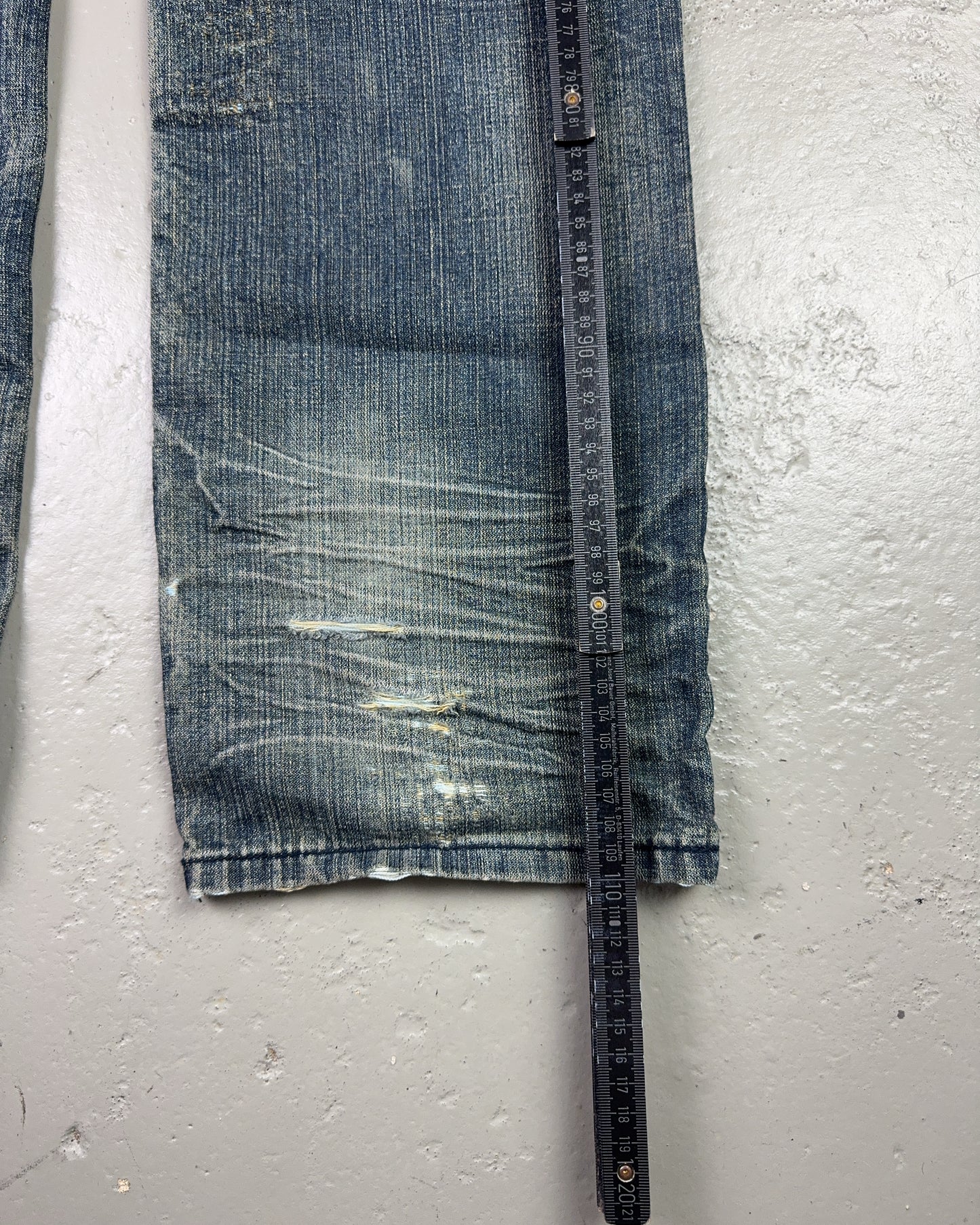 2000's Buhmaa Jeans Japanese Straight Jeans *rare 32x32 (M)