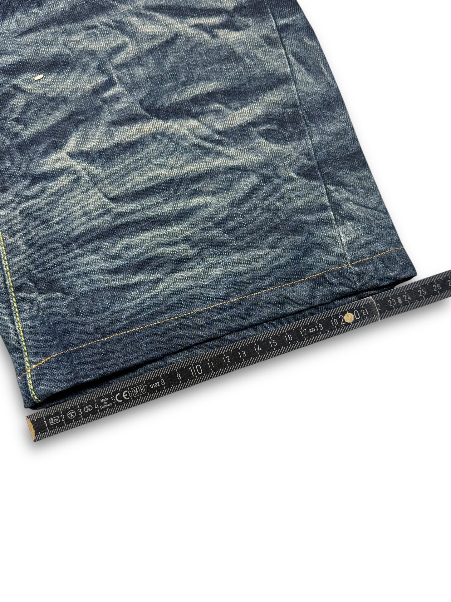 2000's Big Train Baggy Japanese Jeans *very rare 36x32 (XL)