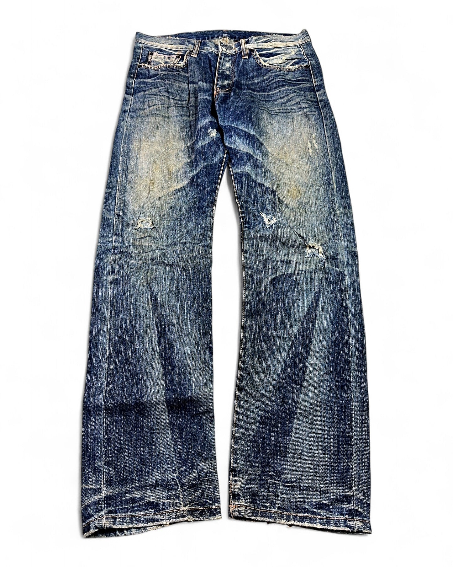 2000's 2#1 Japanese Archive Straight Jeans *extremely rare 32x32 (M)
