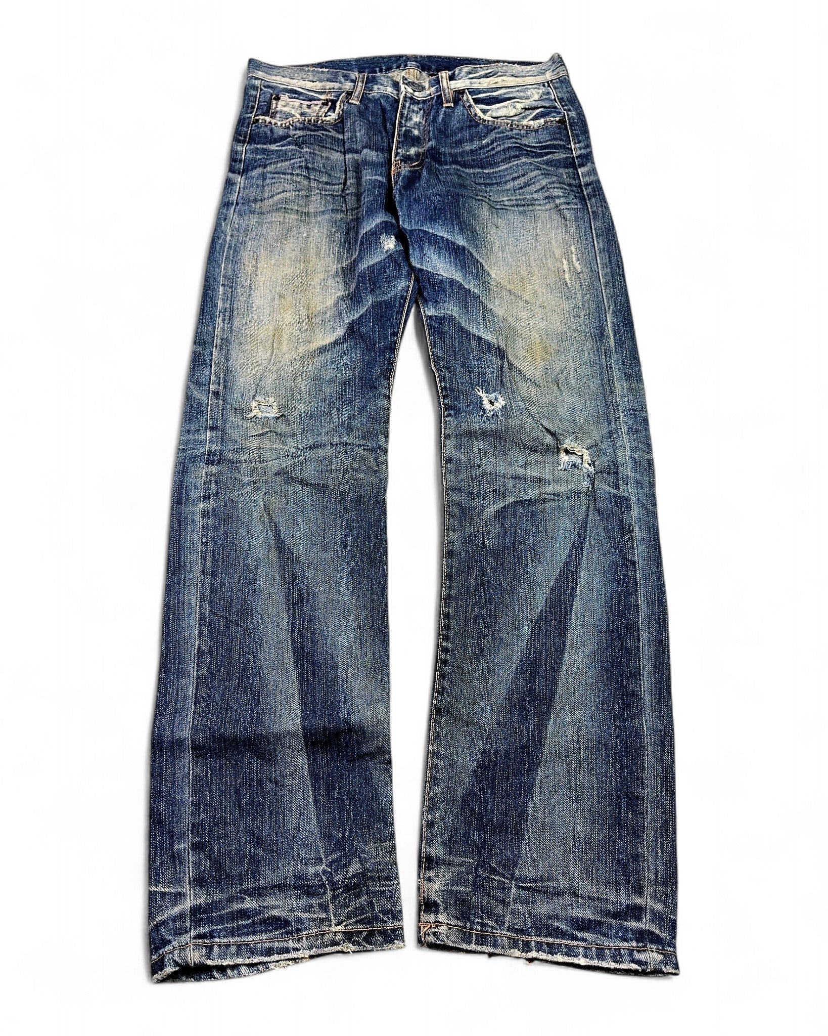 2000's 2#1 Japanese Archive Straight Jeans *extremely rare 32x32 (M)
