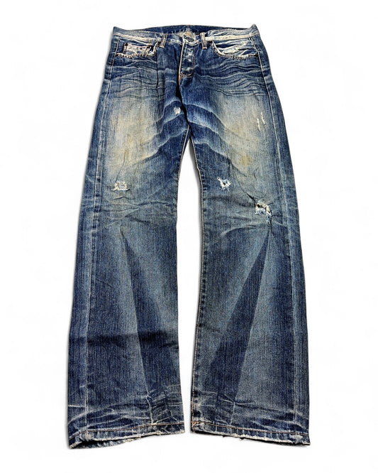 2000's 2#1 Japanese Archive Straight Jeans *extremely rare 32x32 (M)