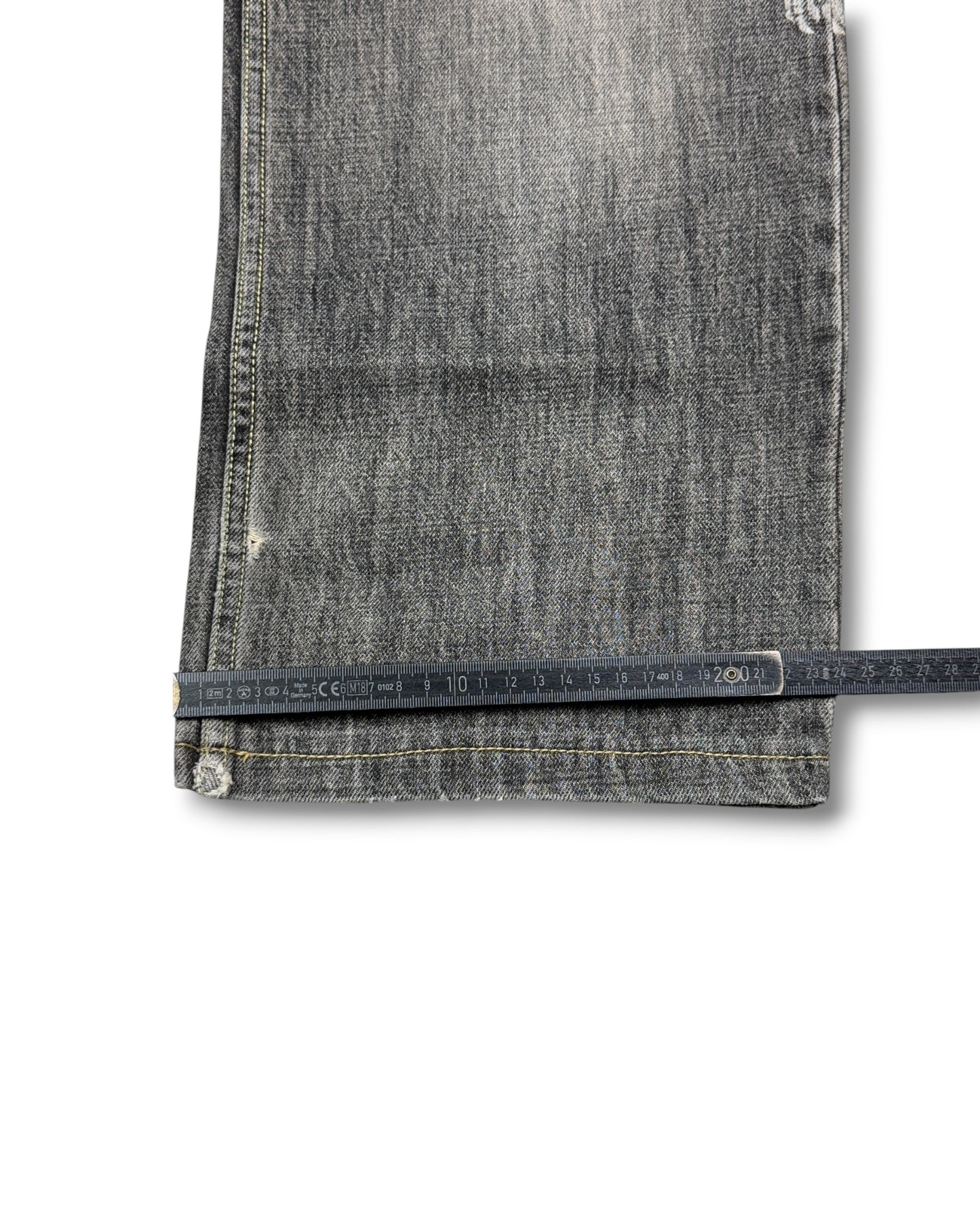 2000's Oniarai Japanese Baggy Jeans *rare 32x30 (M)