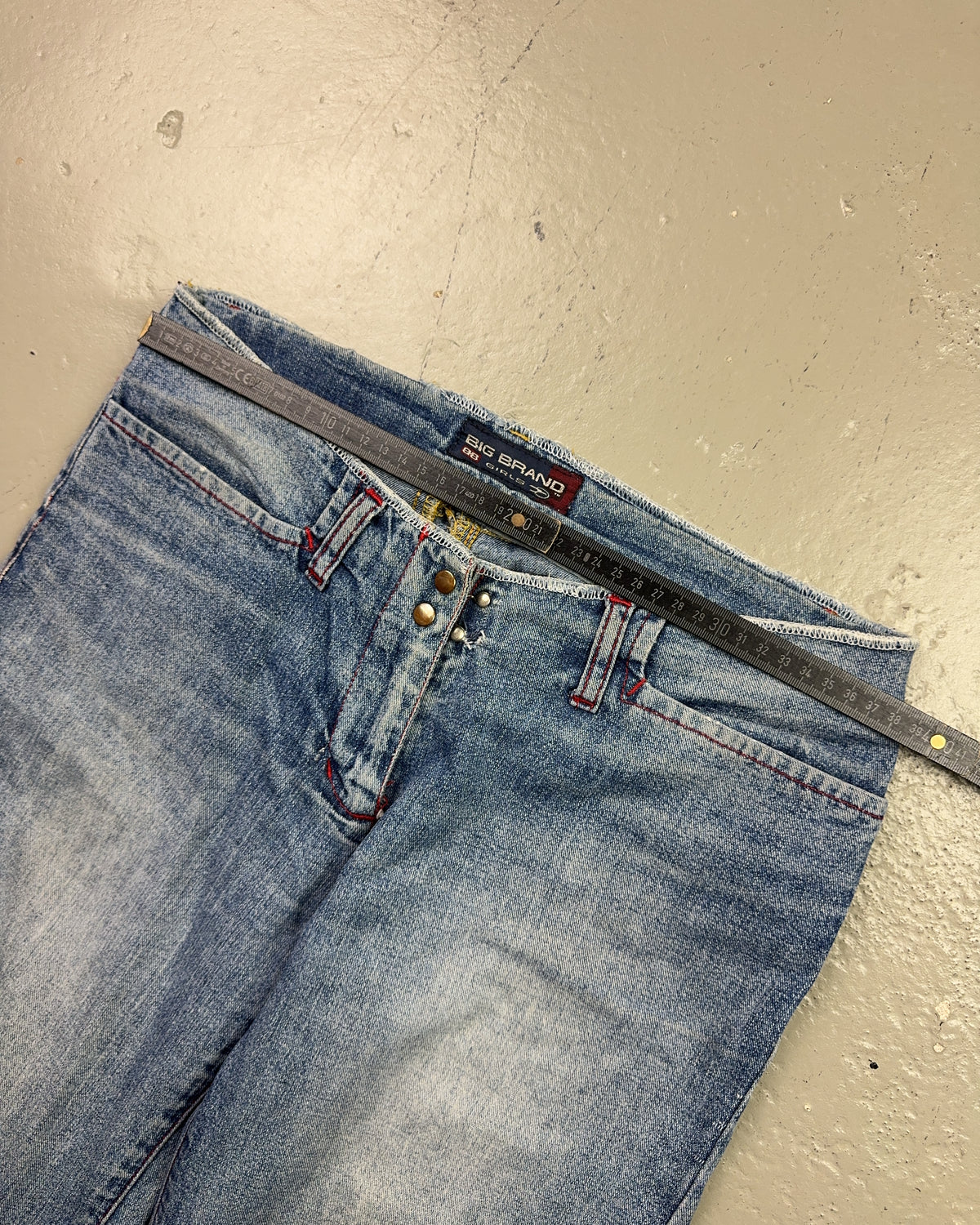 1990's Big Brand Low Waist/Bootcut Jeans Women's *rare W30 (M)
