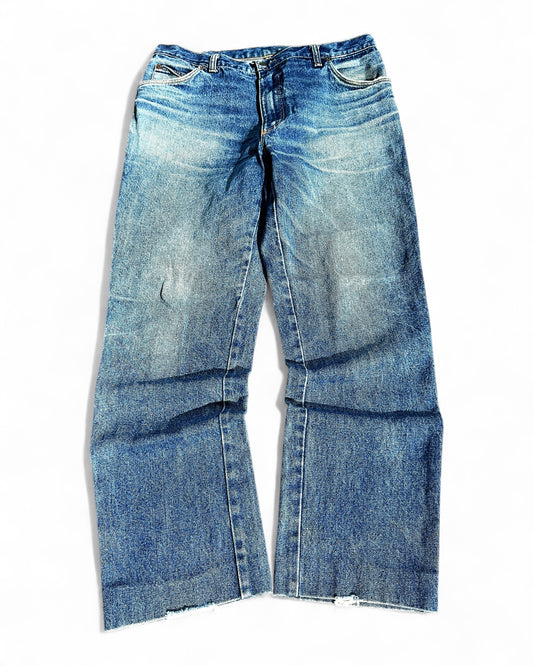 1980's Wrangler Straight/Baggy Jeans *very rare 33x28 (M)