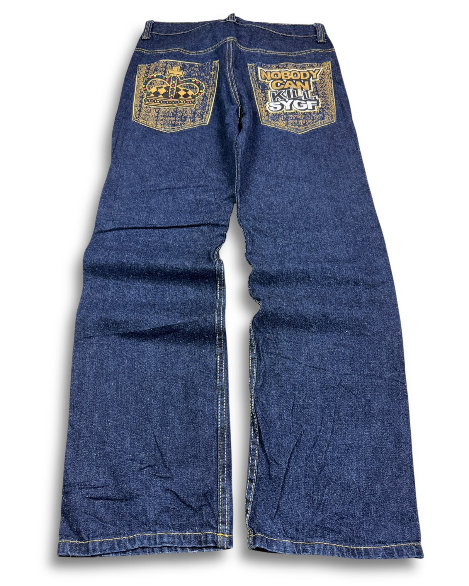 2000's Sygf Straight/Baggy Jeans *rare 32x30 (M)