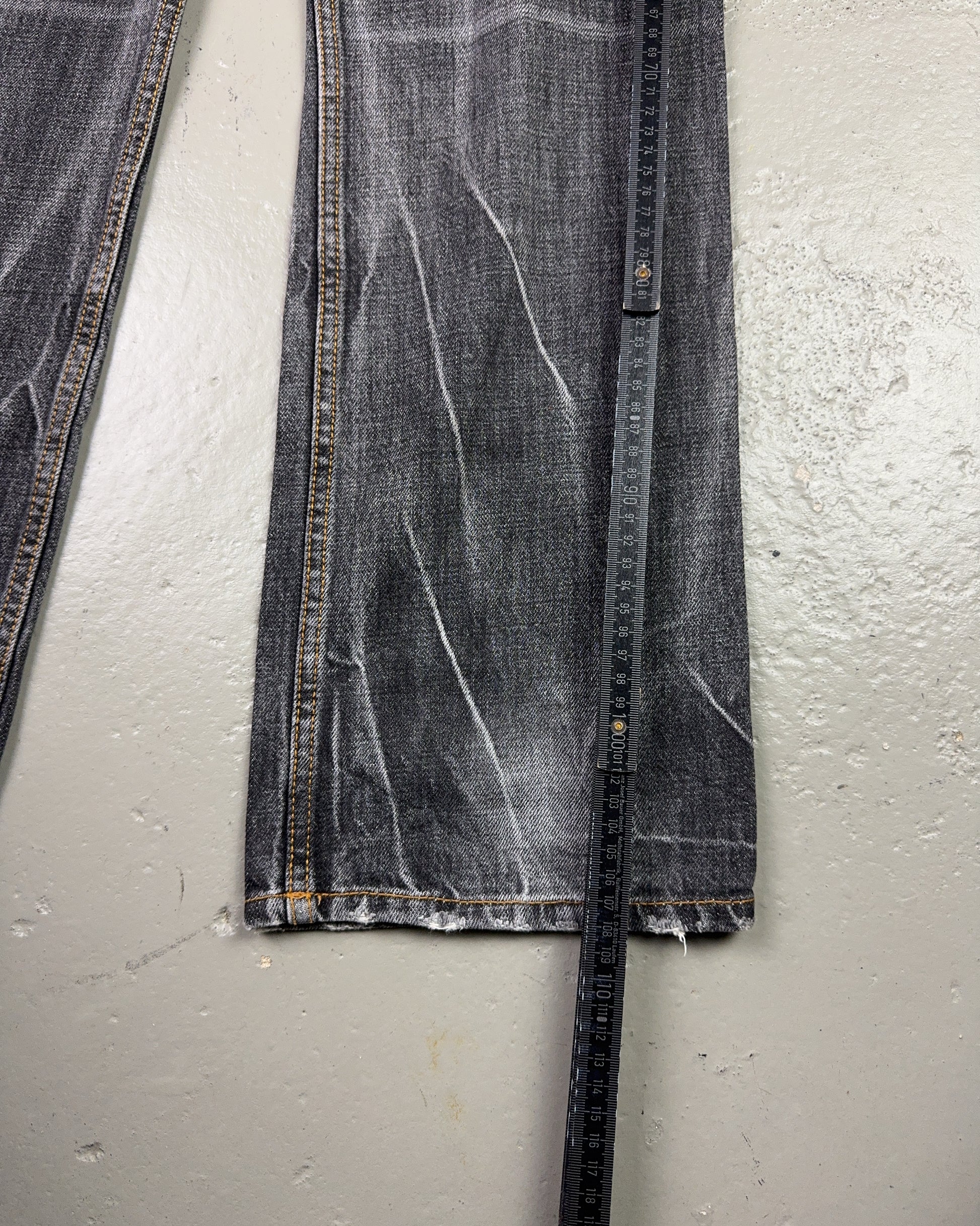 2000's Oniarai Japanese Archive Straight/Baggy Jeans *very rare 30x32 (M)