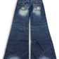 2000's Riobera Low Waist/Bootcut Japanese Archive Jeans Women's *very rare 28x28 (S)