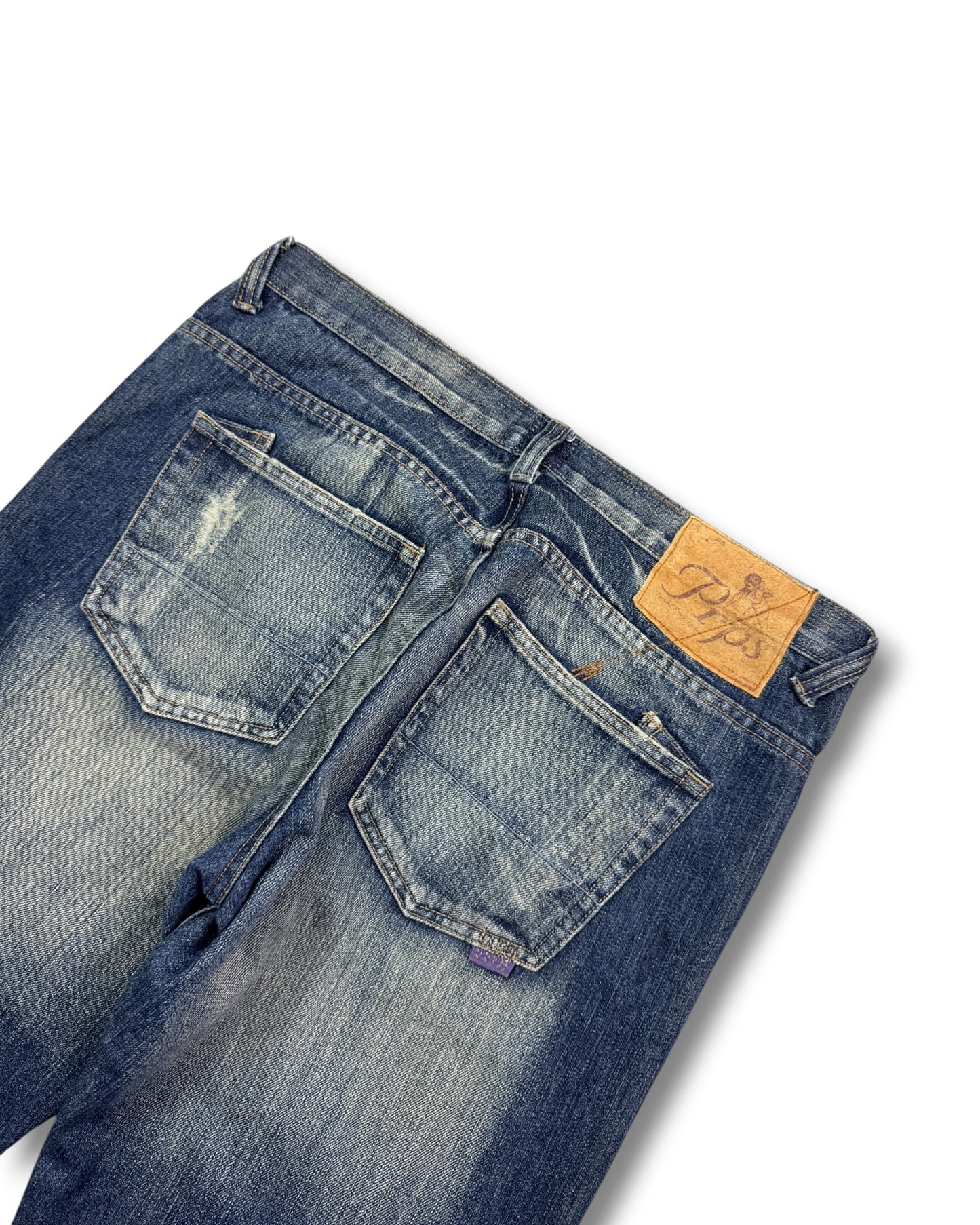 2000's PRPS Japanese Archive Baggy/Bootcut Jeans *exclusive item 36x32 (XL)