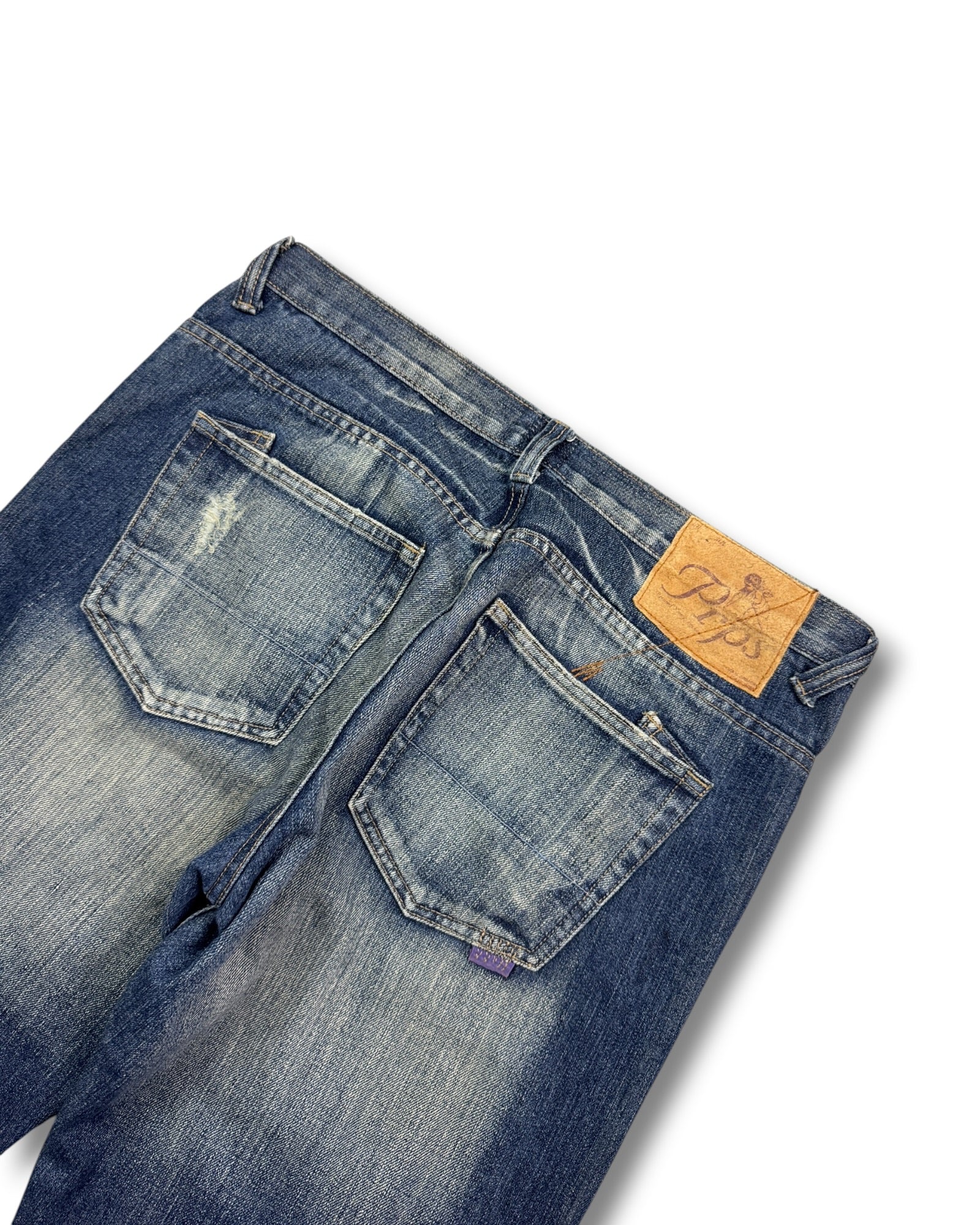 2000's PRPS Japanese Archive Baggy/Bootcut Jeans *exclusive item 36x32 (XL)