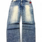 2000's Oniarai Japanese Straight/Baggy Jeans *rare 32x30 (M)