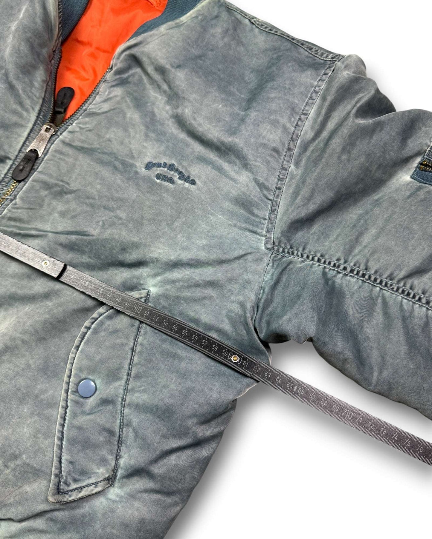1990's Bomb Boogie Bomber Aviator Jacket *very rare (L)
