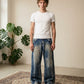 2000er Mr. Yahmoo Japanische Baggy Jeans *selten 34x30 (L)