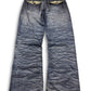 2000's Big Train Japanese Baggy Jeans *very rare 32x34 (M)