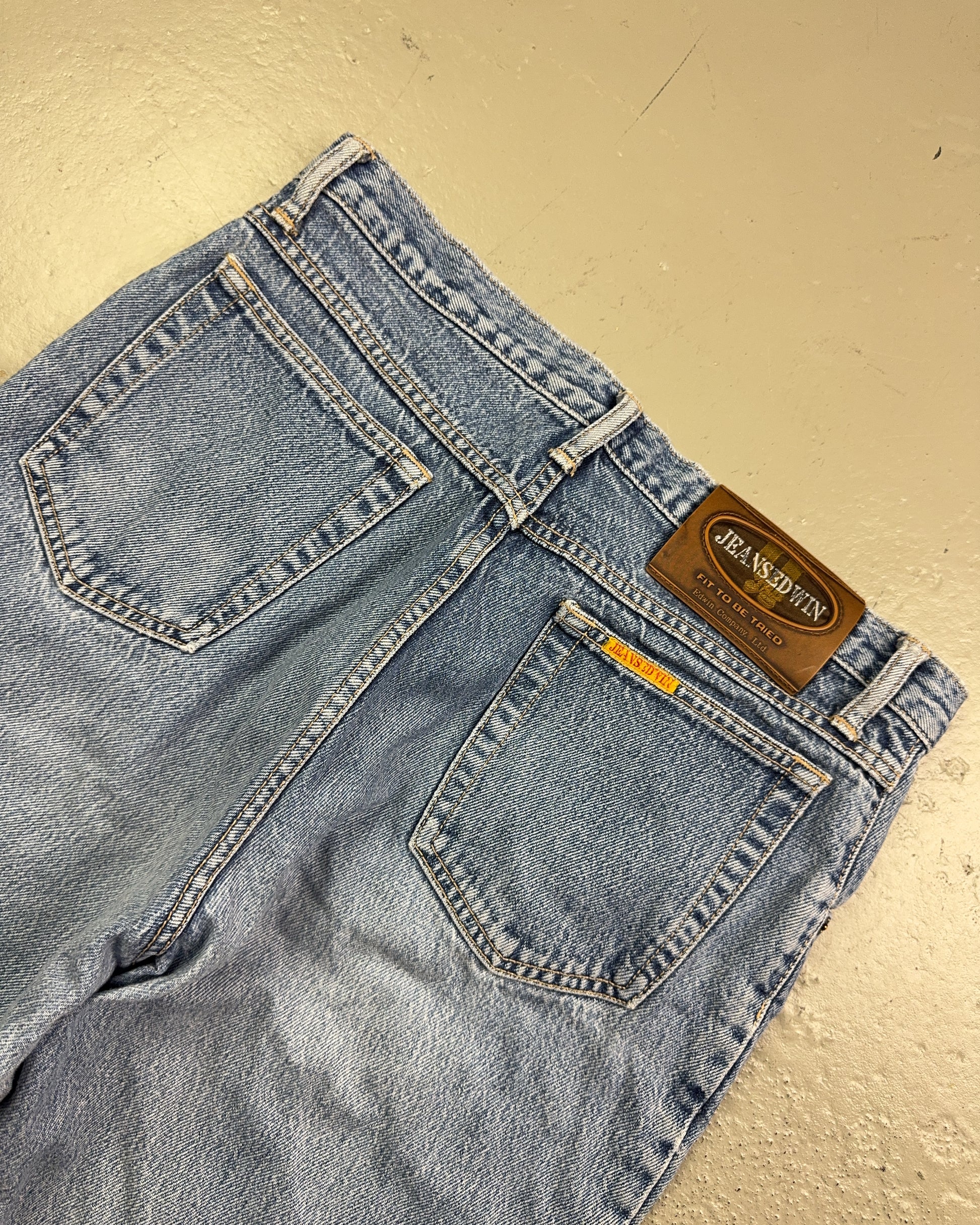 1990's Edwin made in Japan Japanese Archive Straight Jeans *very rare 30x32 (M)