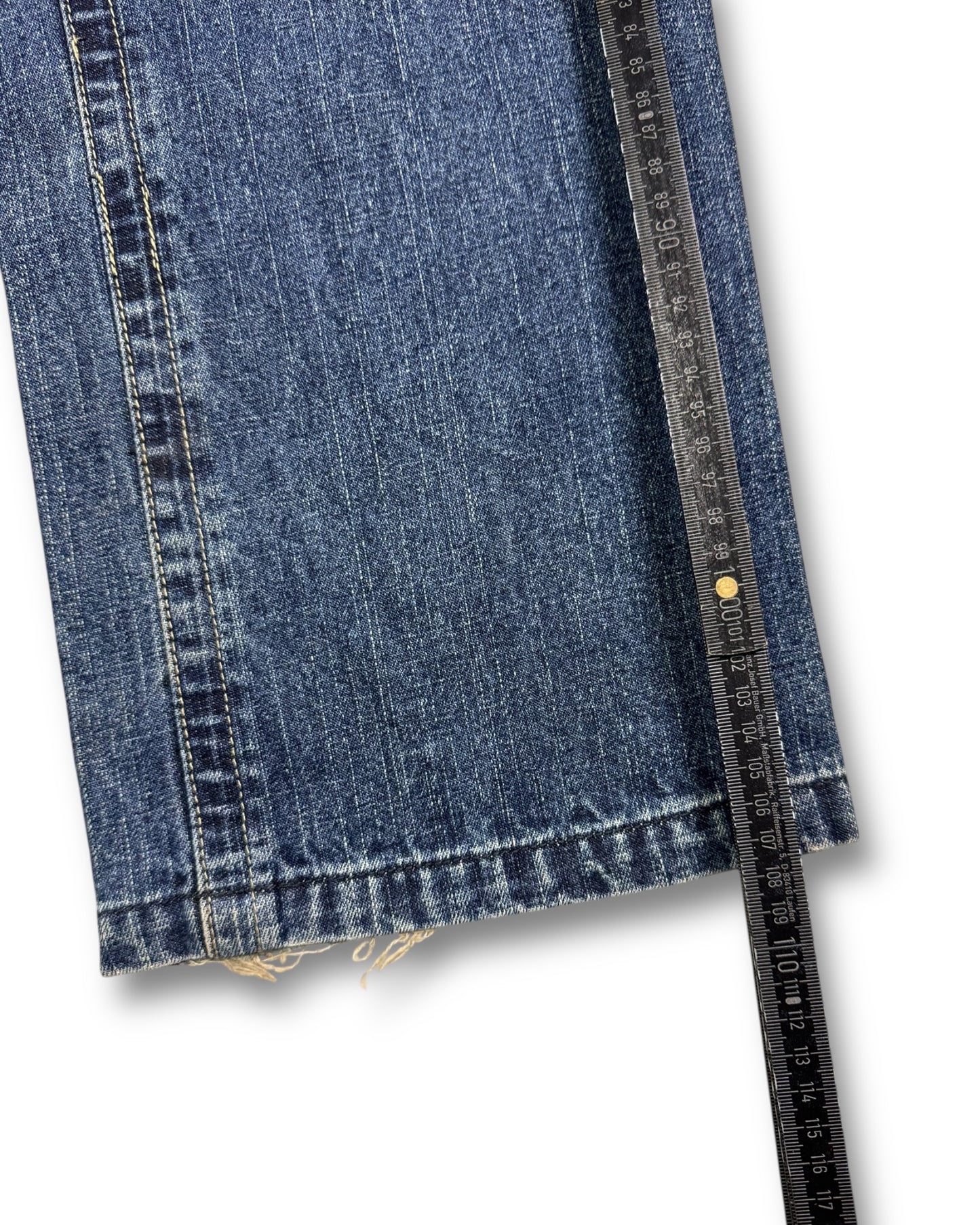 2000's Japanese Style Straight Jeans *rare 30x32 (M)