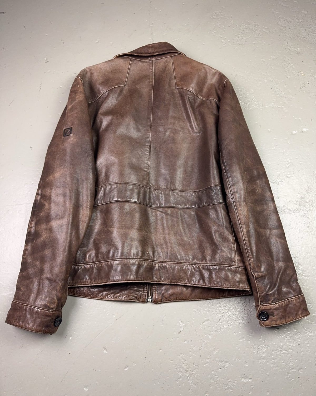 2000's Daniel Hechter Leather Jacket *rare (L)