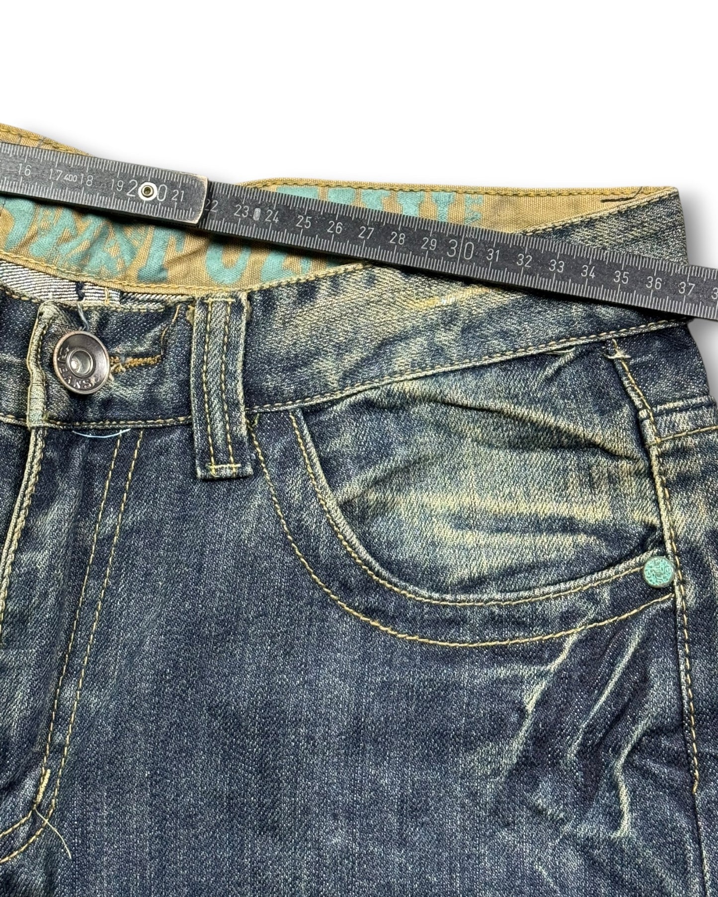 2000's Pili Bao Jeans Japanese Straight Jeans * 28x32 (S)