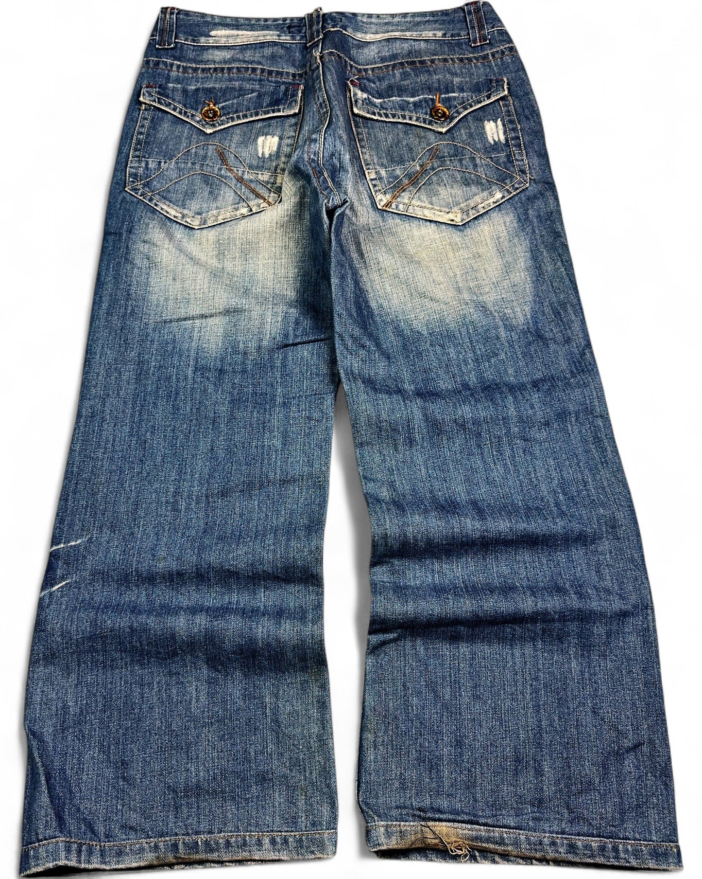 2000's Rieton Korean Archive Baggy Jeans *rare 34x30 (L)