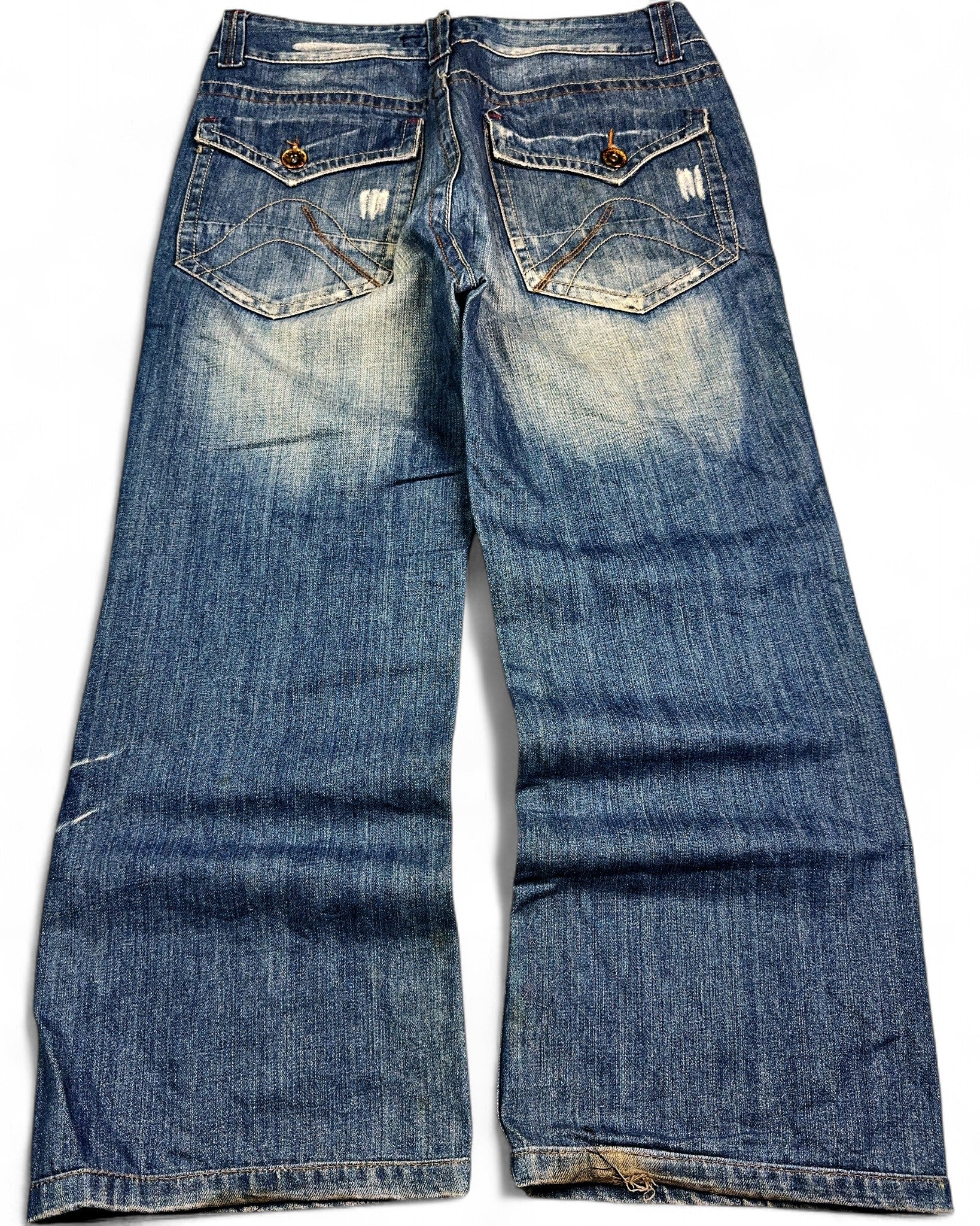 2000's Rieton Korean Archive Baggy Jeans *rare 34x30 (L)