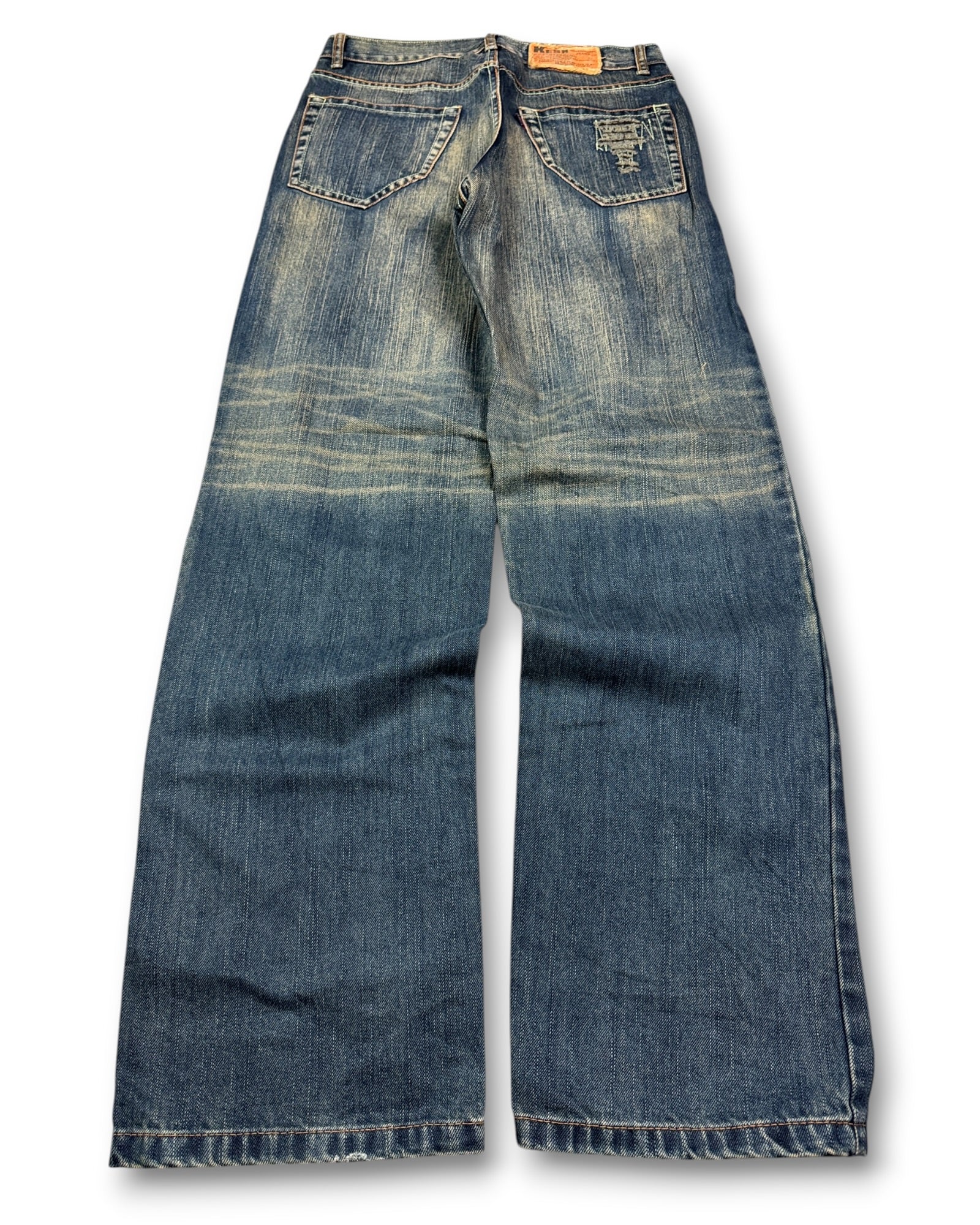 2000's Kesh Japanese Baggy Jeans * 28x32 (S)