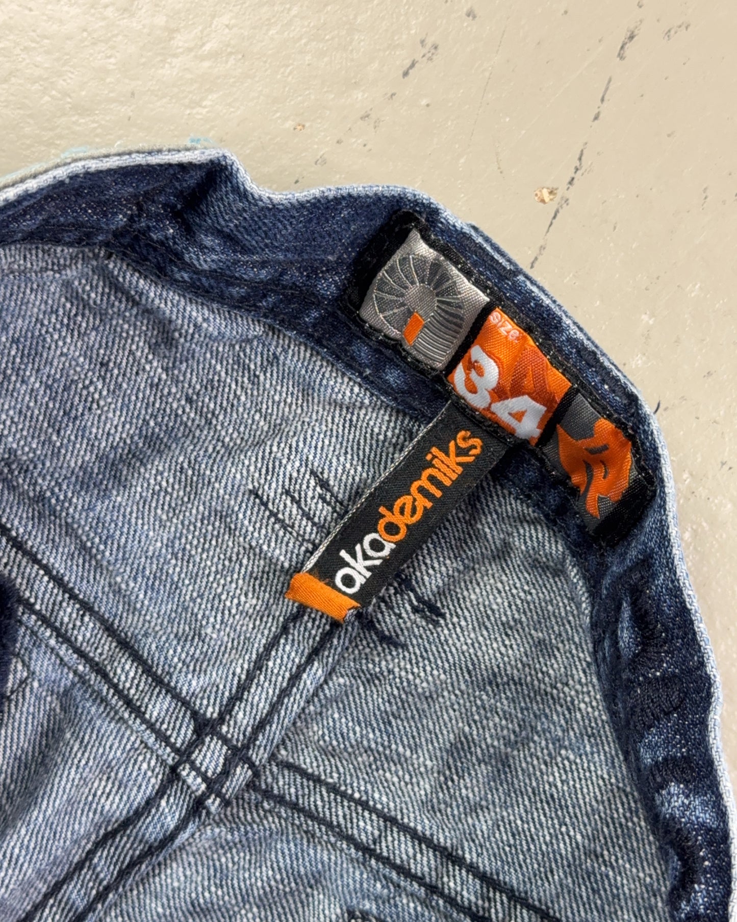 2000's Akodemiks Hip Hop Baggy Jeans *very rare 34x34 (L)