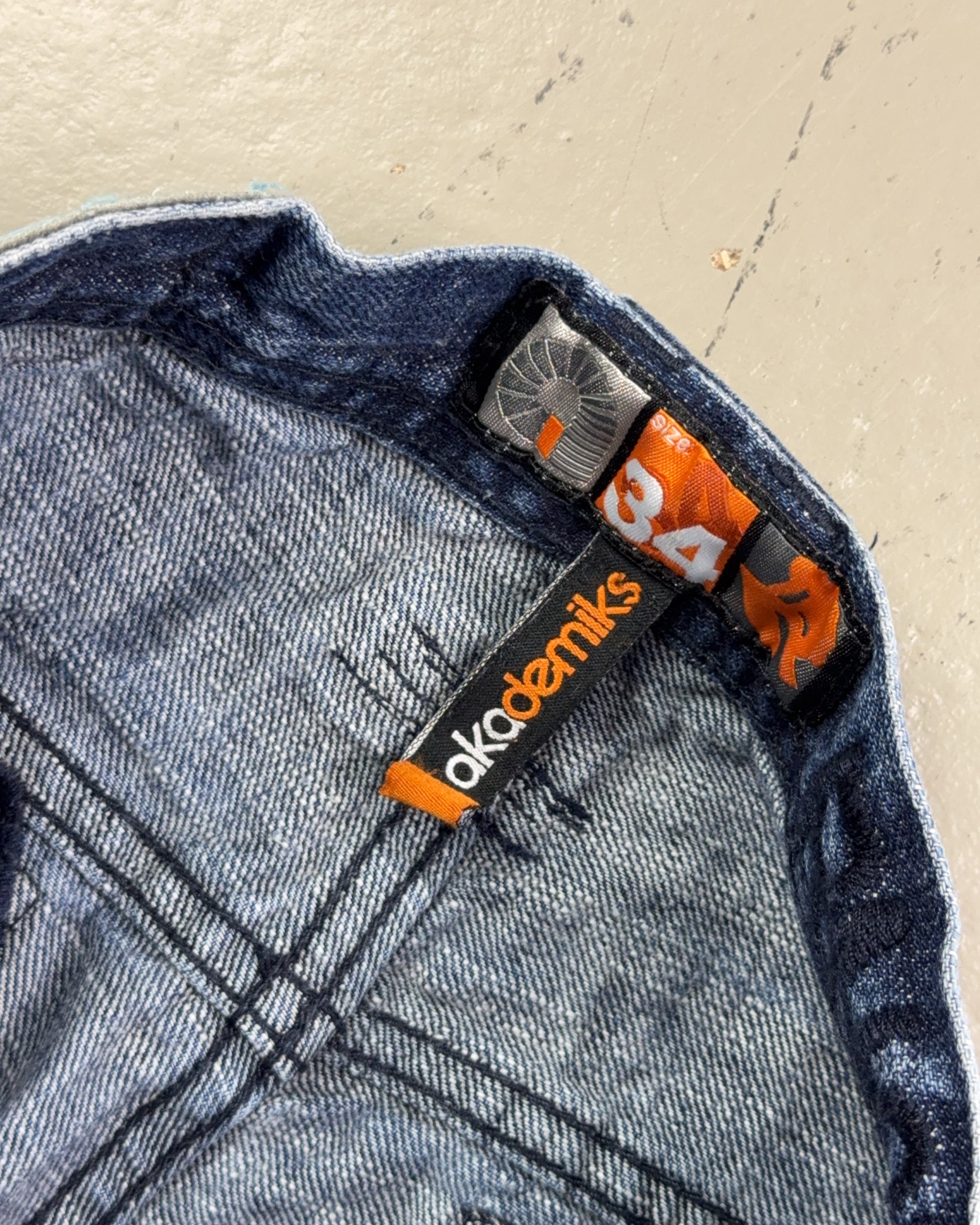 2000's Akodemiks Hip Hop Baggy Jeans *very rare 34x34 (L)