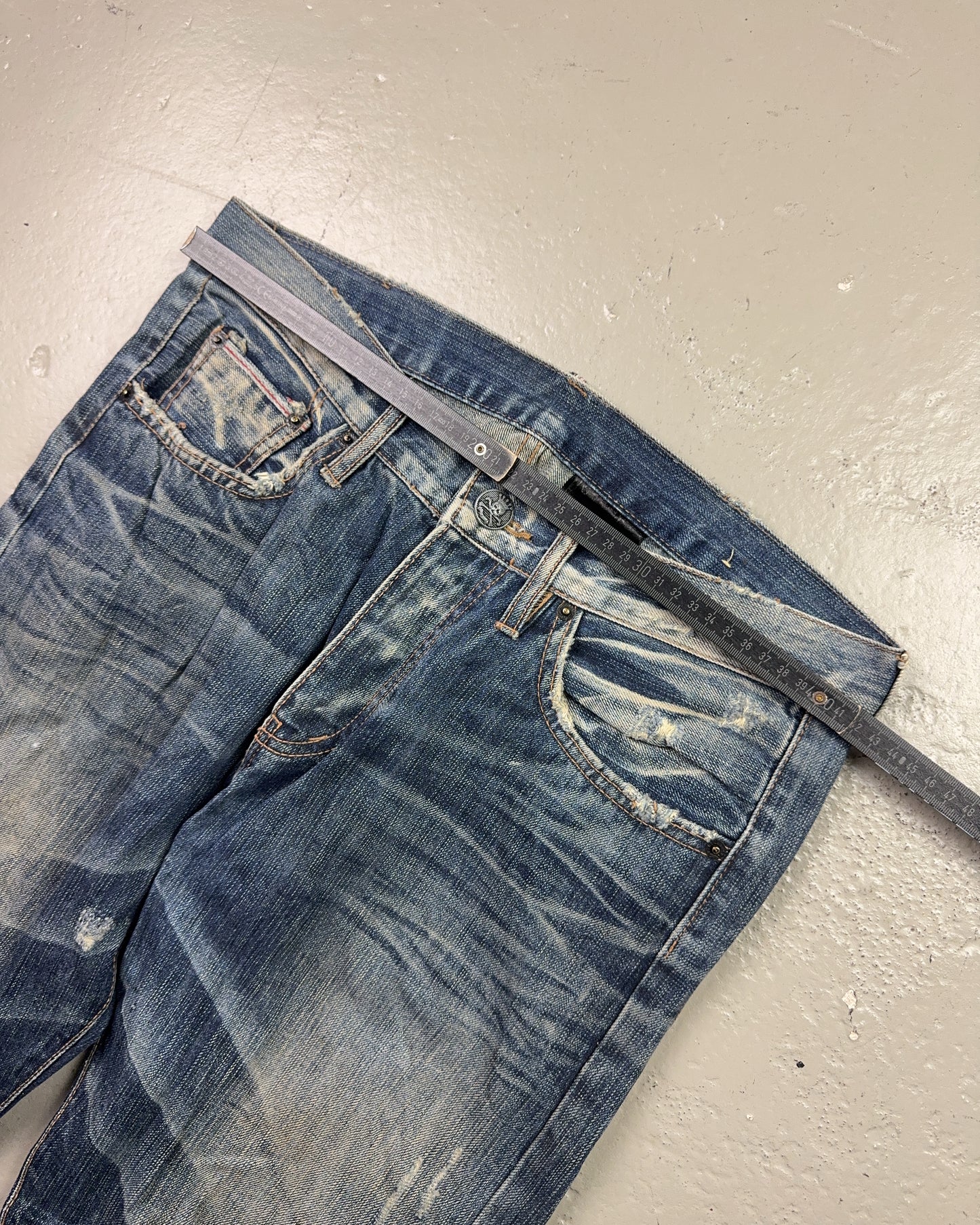 2000's 2#1 Japanese Archive Straight Jeans *extremely rare 32x32 (M)