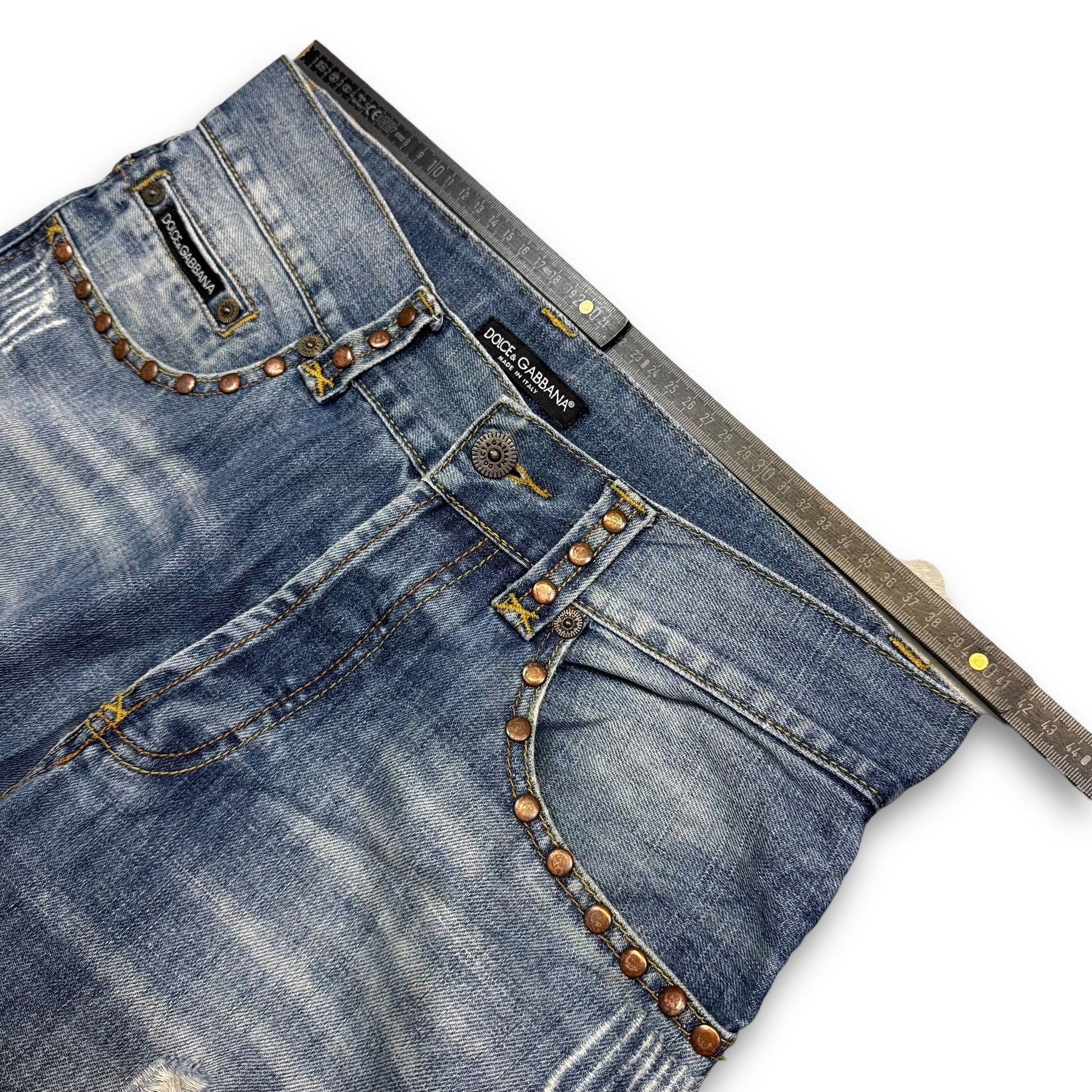 2000's Dolce & Gabbana Straight/Baggy Jeans *very rare 32x32 (M)