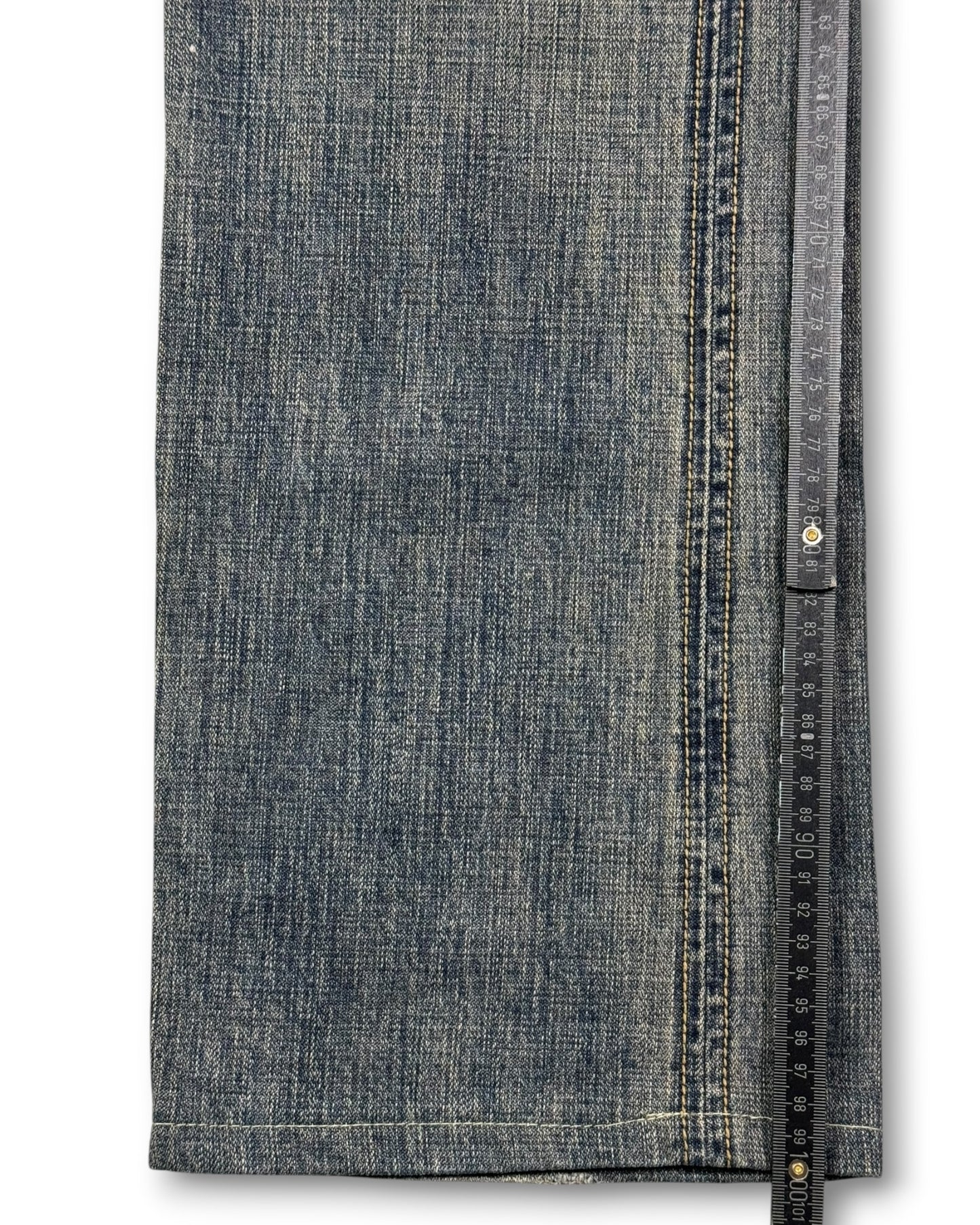 2000's X2 Straight/Baggy Japanese Jeans *rare 32x30 (M)