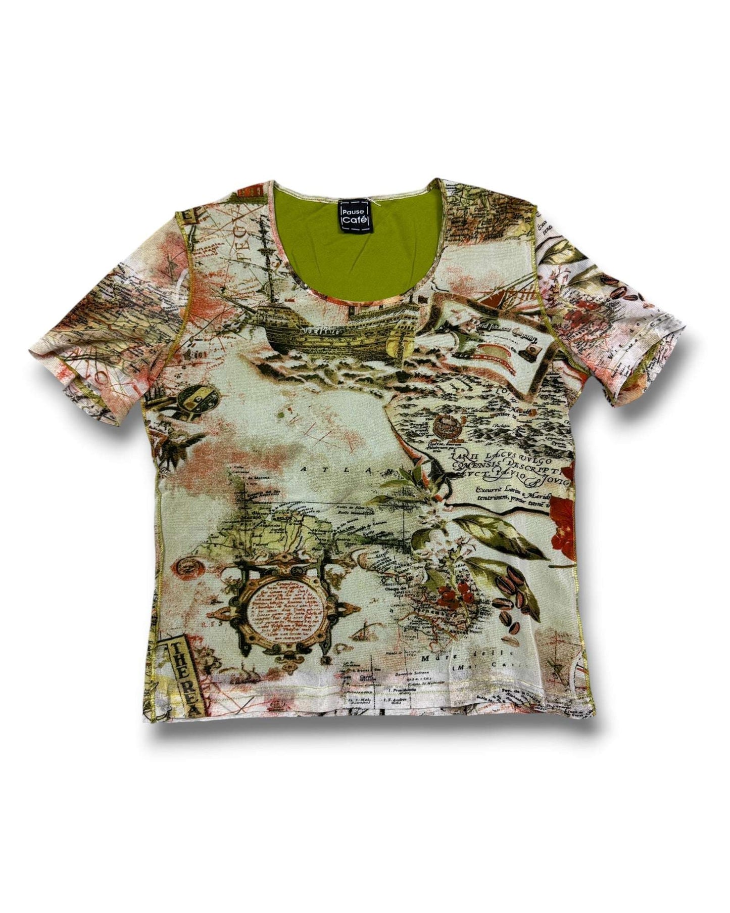 2000's Pause Café T-shirt Women's * (M)